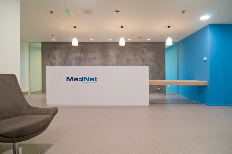 MedNet International Athens headquarters office interior