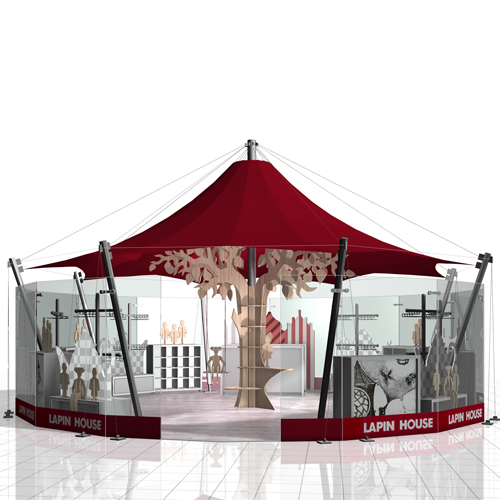 Simpl. / Lapin House carousel retail design